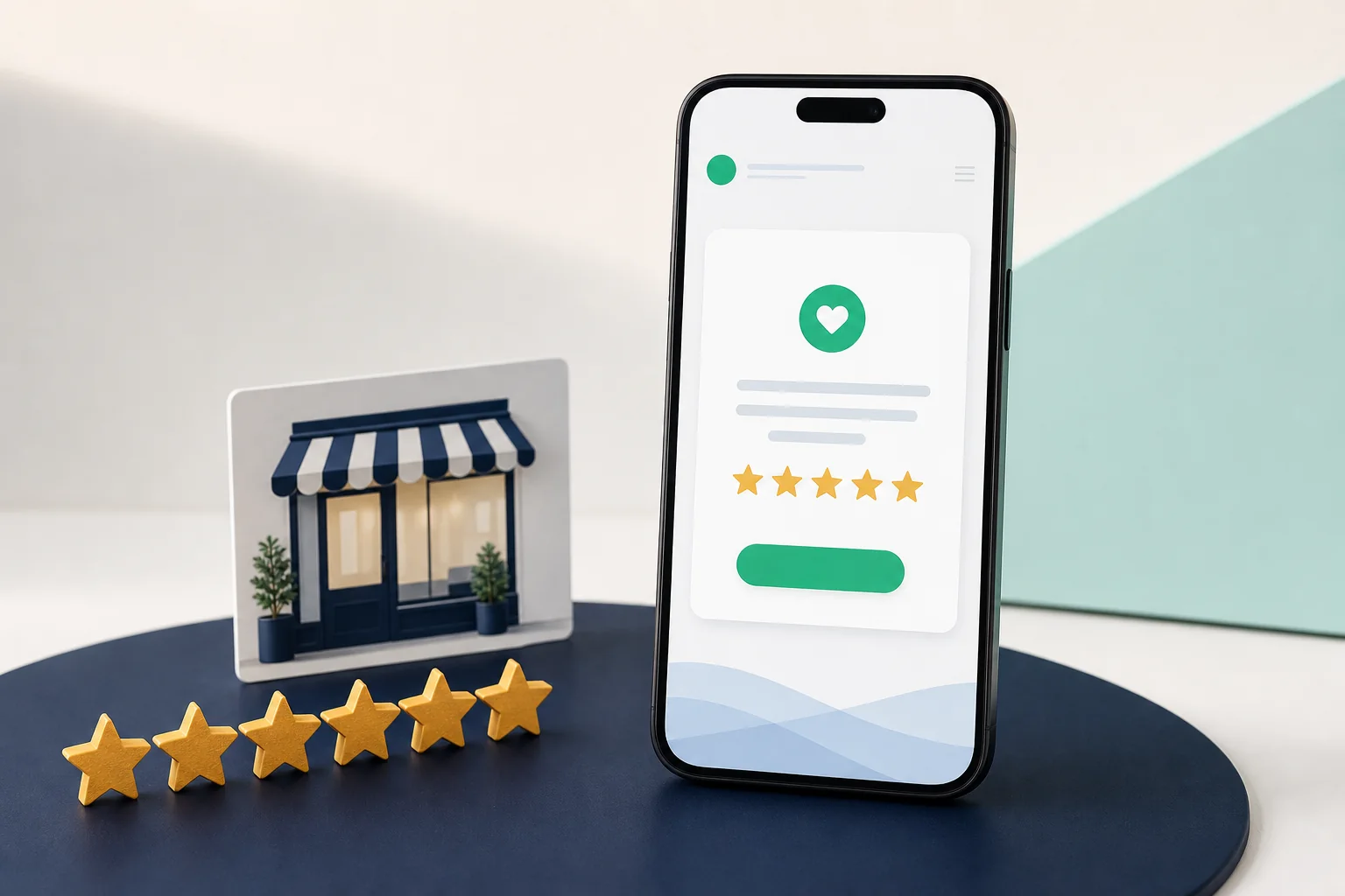 Illustration zum Beitrag: Mehr Google-Bewertungen bekommen, ohne zu betteln